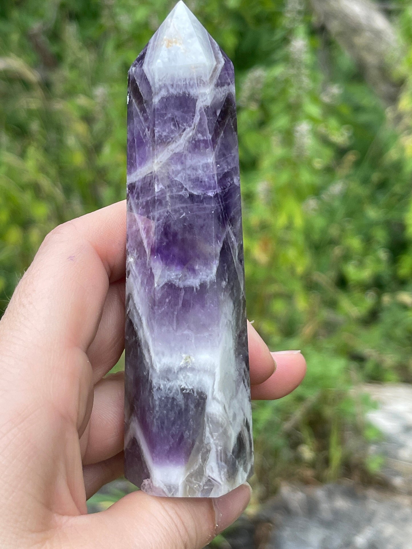 Dream Amethyst Crystal Tower