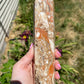 Chocolate Calcite Tower with Druzy