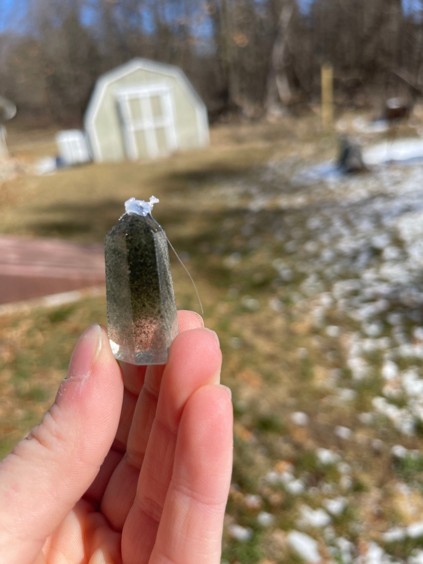 Mini Lodolite Crystal Tower