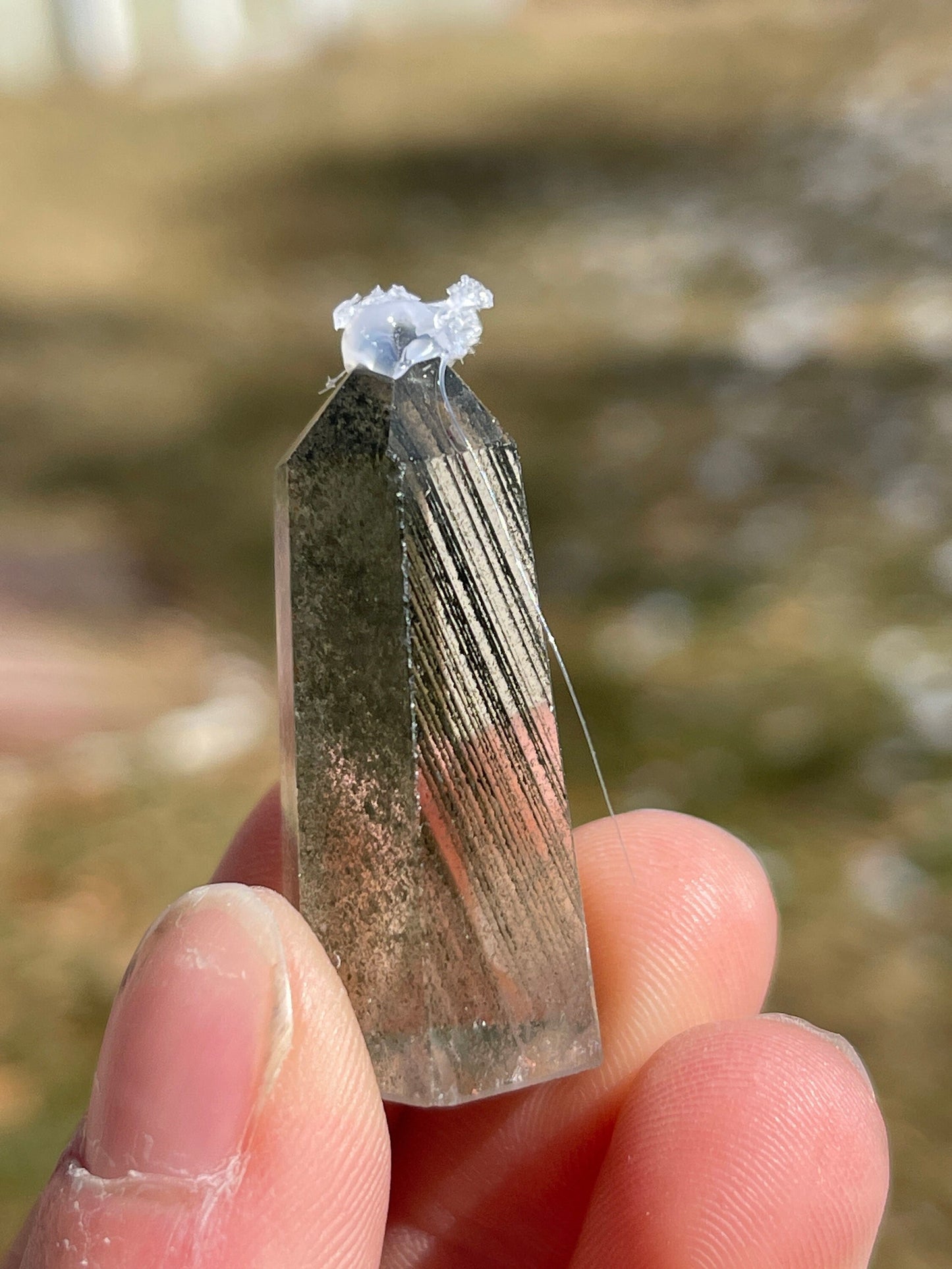 Mini Lodolite Crystal Tower