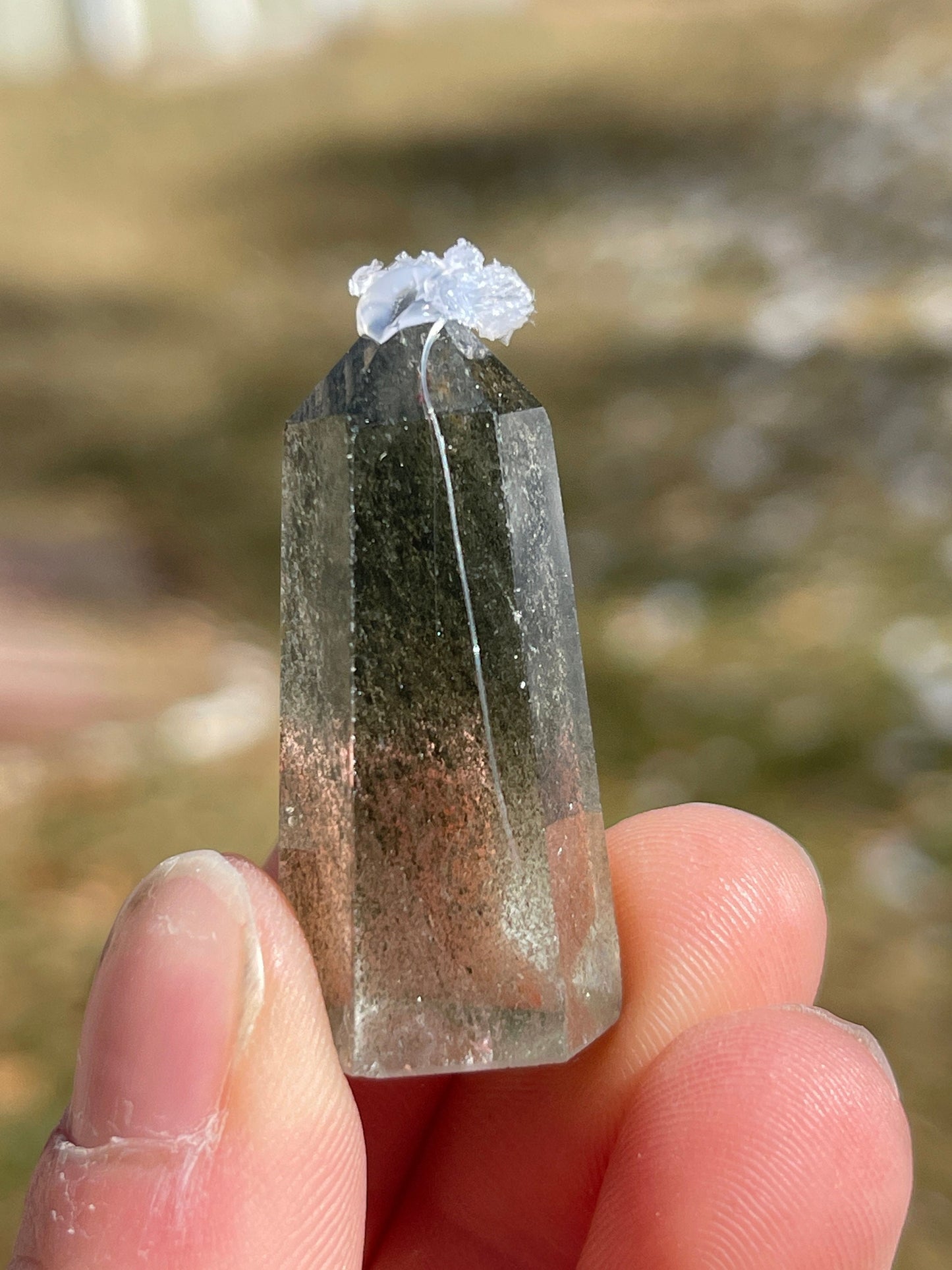 Mini Lodolite Crystal Tower