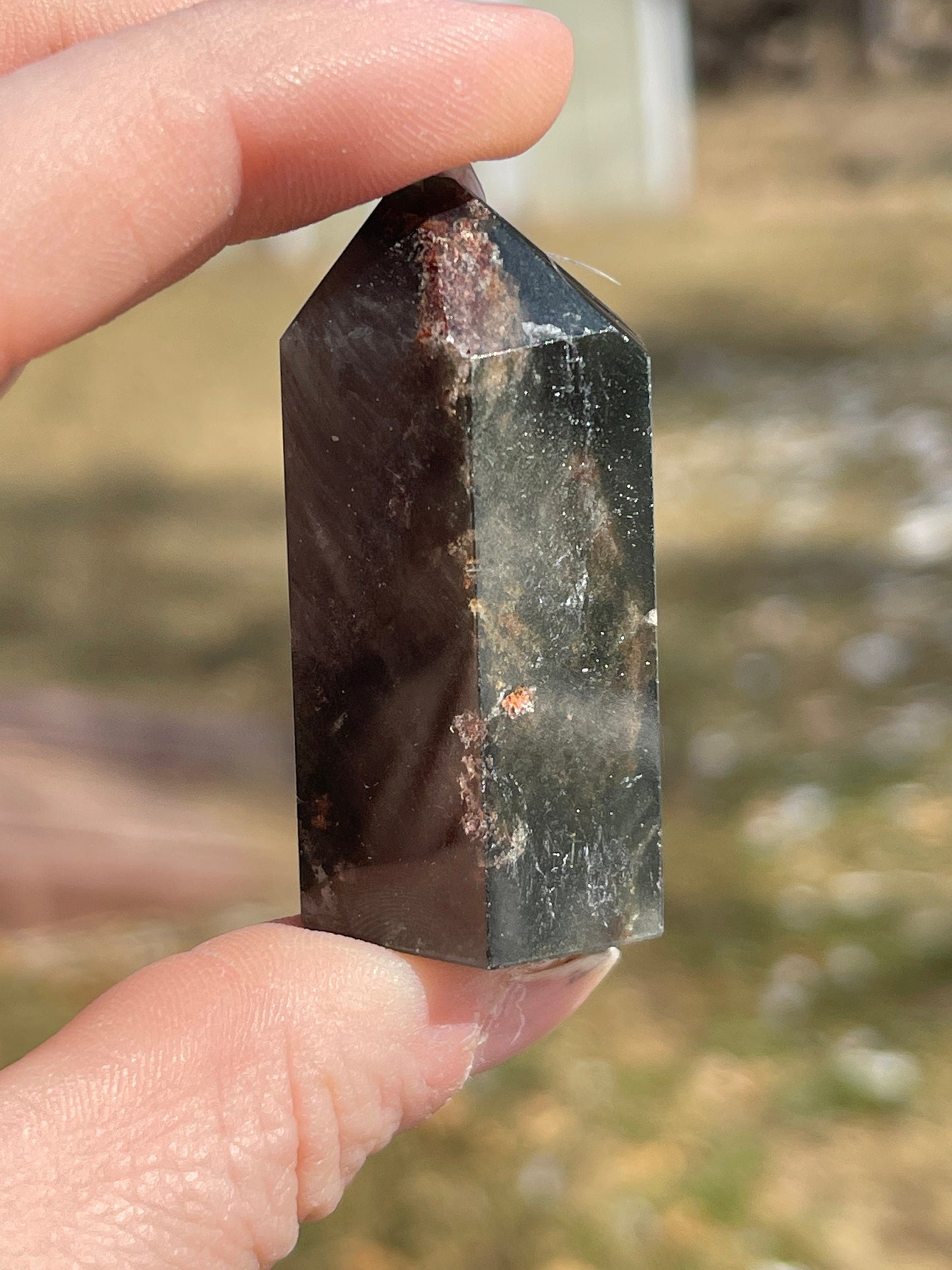 Mini Lodolite Crystal Tower