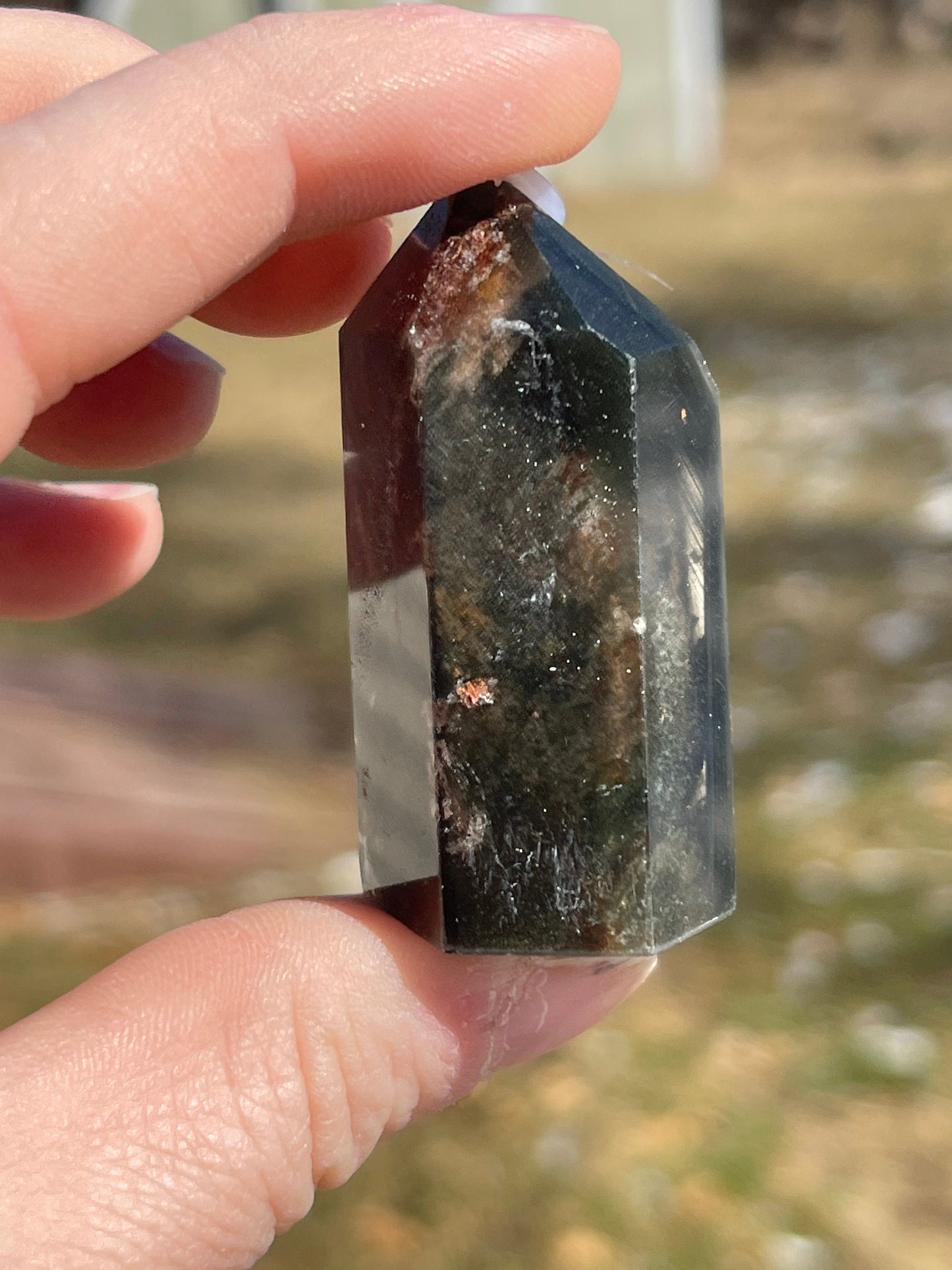 Mini Lodolite Crystal Tower