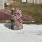 Rhodonite Owl Carving