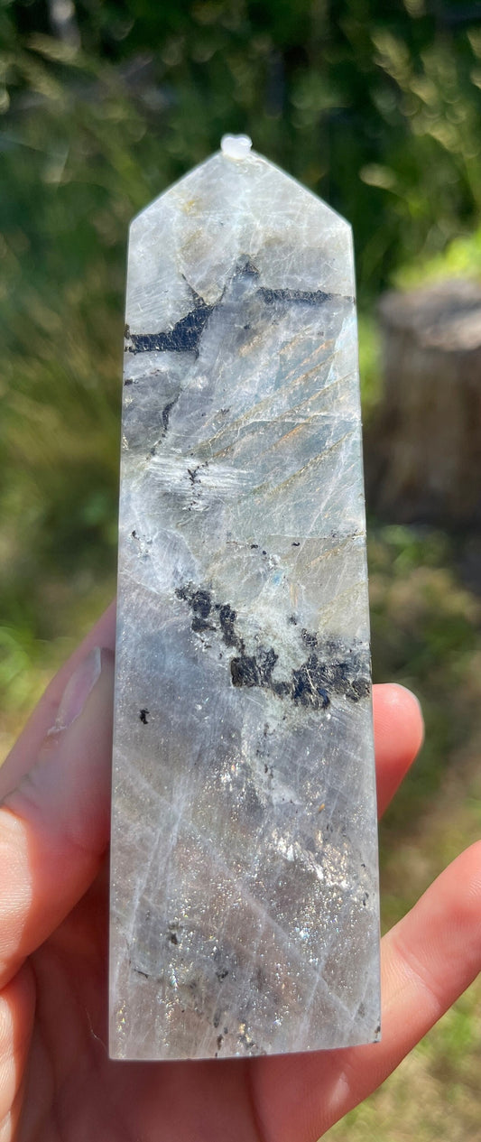 Labradorite Crystal Tower