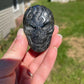 Labradorite Halloween Skull Carving