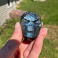 Labradorite Halloween Skull Carving