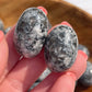 Yooperlite Tumbled Stone: UV Reactive Crystal Carving