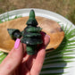 1 Ruby zoisite christmas tree carving