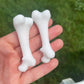 Bone Carving: Halloween Femur Decor, Crystal Gift