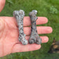Bone Carving: Halloween Femur Decor, Crystal Gift