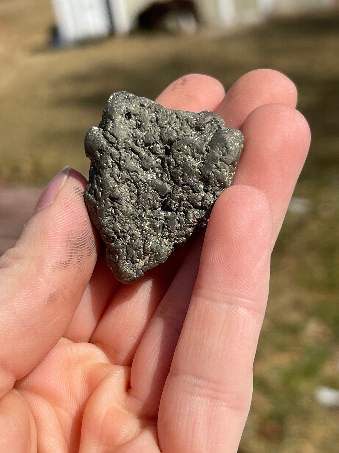 Raw Pyrite Crystal