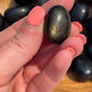 Golden Sheen Obsidian Tumbled Stone: Pocket Meditation Crystal