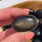 Golden Sheen Obsidian Tumbled Stone: Pocket Meditation Crystal