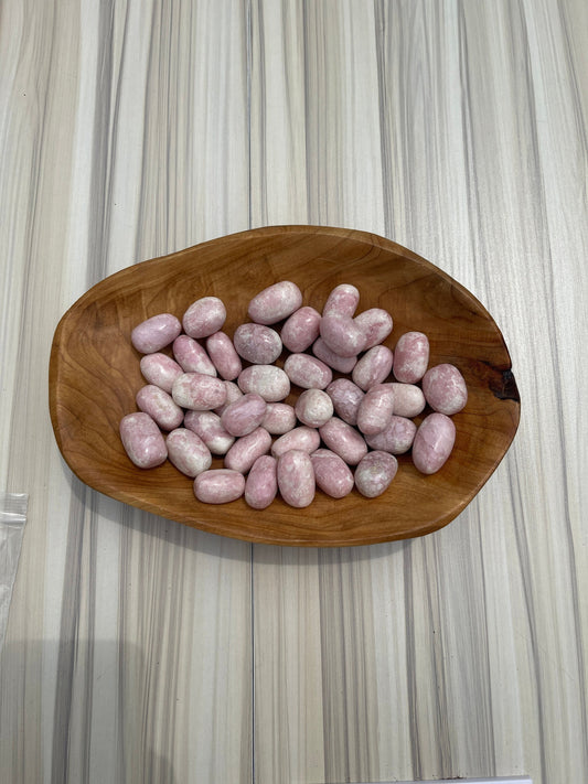 1 Pink Opal Tumbled Stone higher quality | crystal carving | meditation crystal | pocket stone
