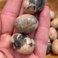 Peach Moonstone & Smoky Quartz Tumbled Stone