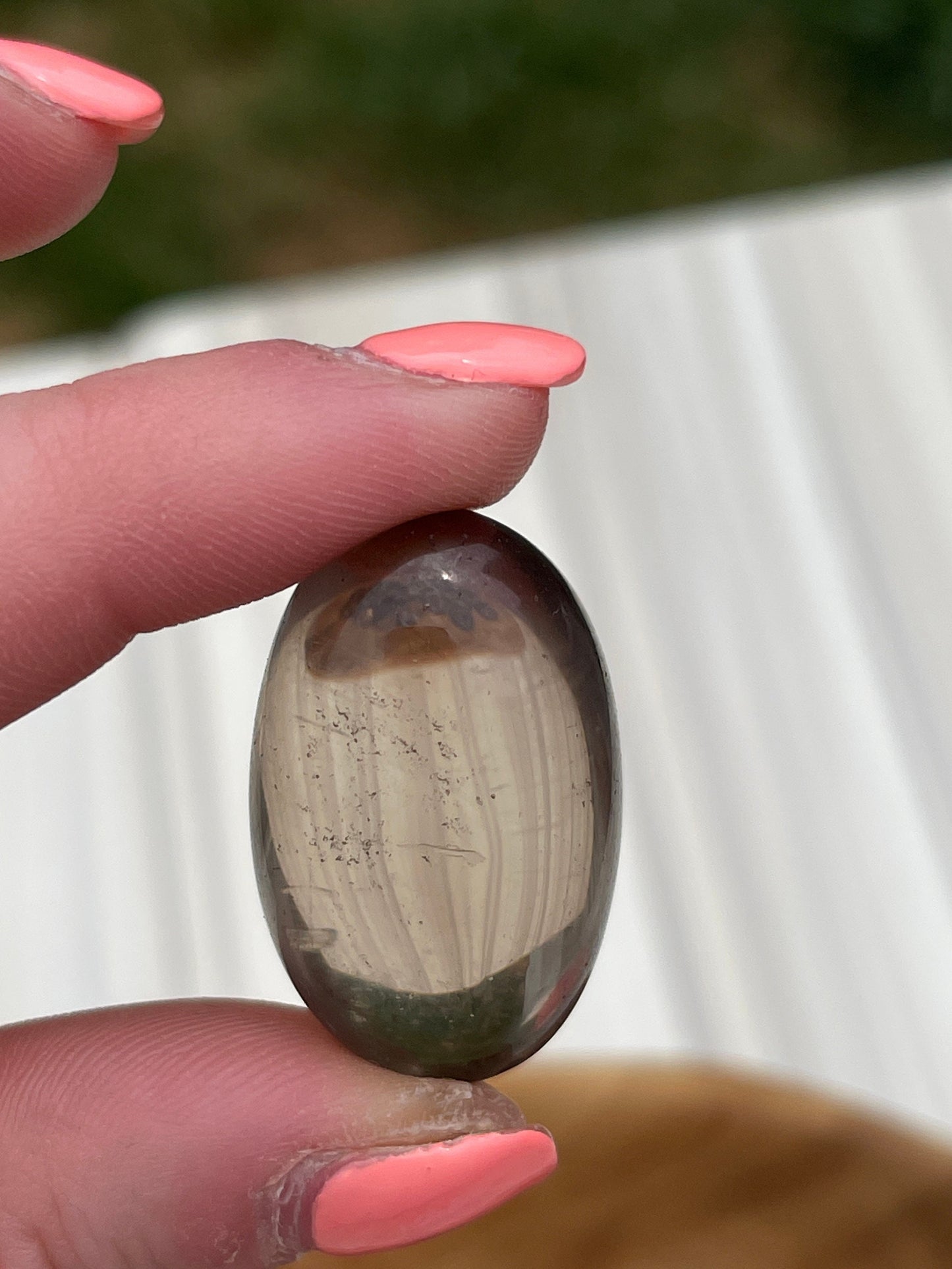 Smoky Quartz Tumbled Stone: Meditation Crystal, Pocket Stone