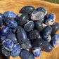 Sodalite Tumbled Stone: Meditation Pocket Crystal