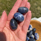 Sodalite Tumbled Stone: Meditation Pocket Crystal