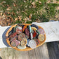 Mixed Crystal Worry Stone: Pocket Carving, Protection Stone