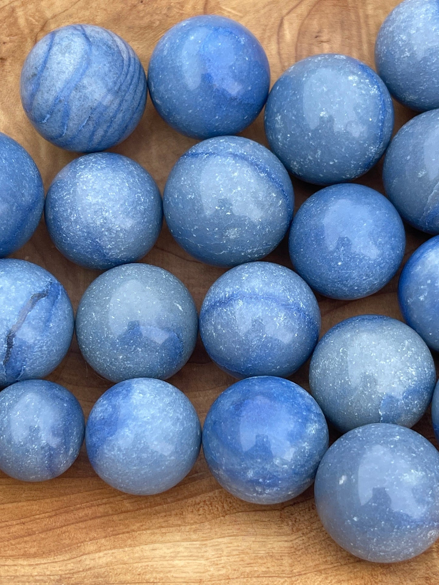 1 Blue aventurine mini sphere