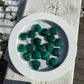Mini Malachite Heart Carving