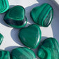 Mini Malachite Heart Carving