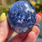 Sodalite Palm Stone