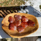 1 Fire Quartz Heart Palm Stone