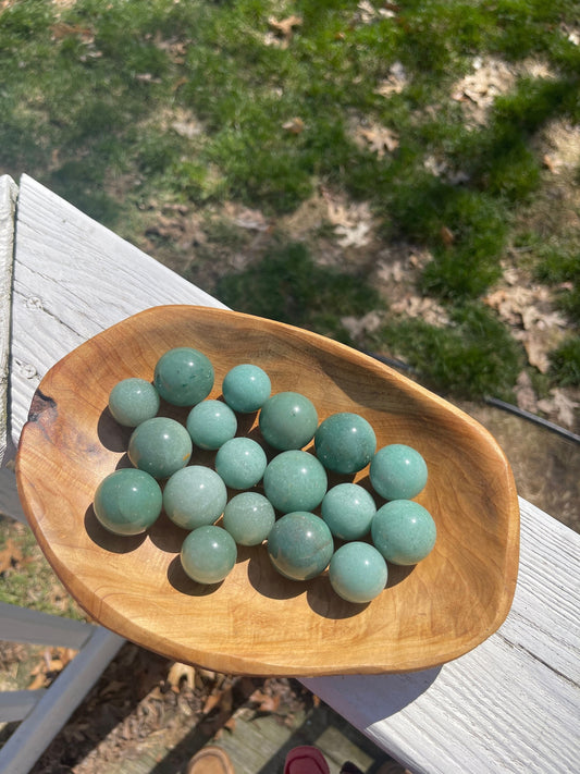 1 Green Aventurine Mini Sphere