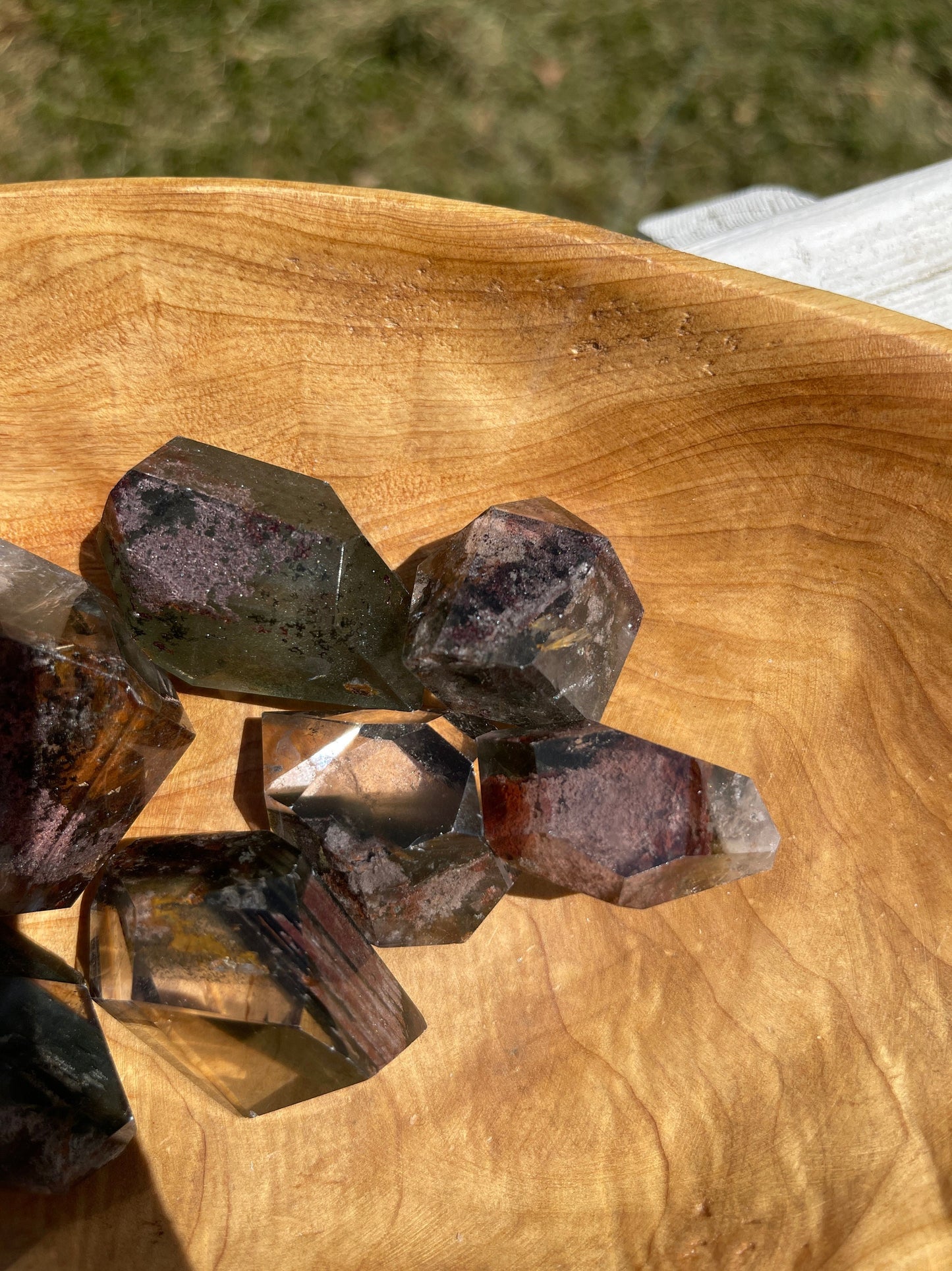 Lodolite crystal freeform