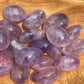 Amethyst Crystal Tumbled Stone: Pocket Meditation Stone