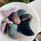 1 Ocean Jasper Moon Carving