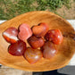 Carnelian Heart Palm Stone