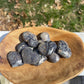 Purple Breccia Jasper Heart Carving: Grounding Meditation Crystal