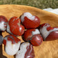 Red Jasper Heart Palm Stone
