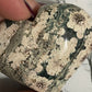 1 Flower Rhyolite Heart Palm Stone