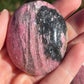 1 Rhodonite Palm Stone