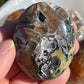 1 Mosaic chalcedony quartz palm stone