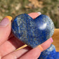 1 Lapis lazuli crystal heart carving