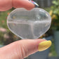 Lavender Fluorite Heart Palm Stone