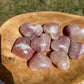 Rose Calcite Crystal Heart