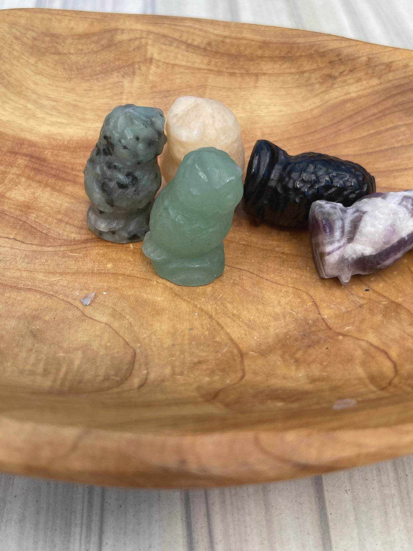 1 Mini owl carving | Halloween carvings
