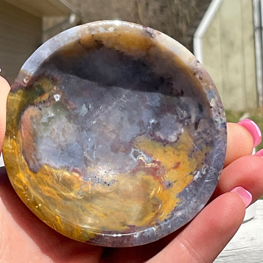 Ocean Jasper Crystal Bowl