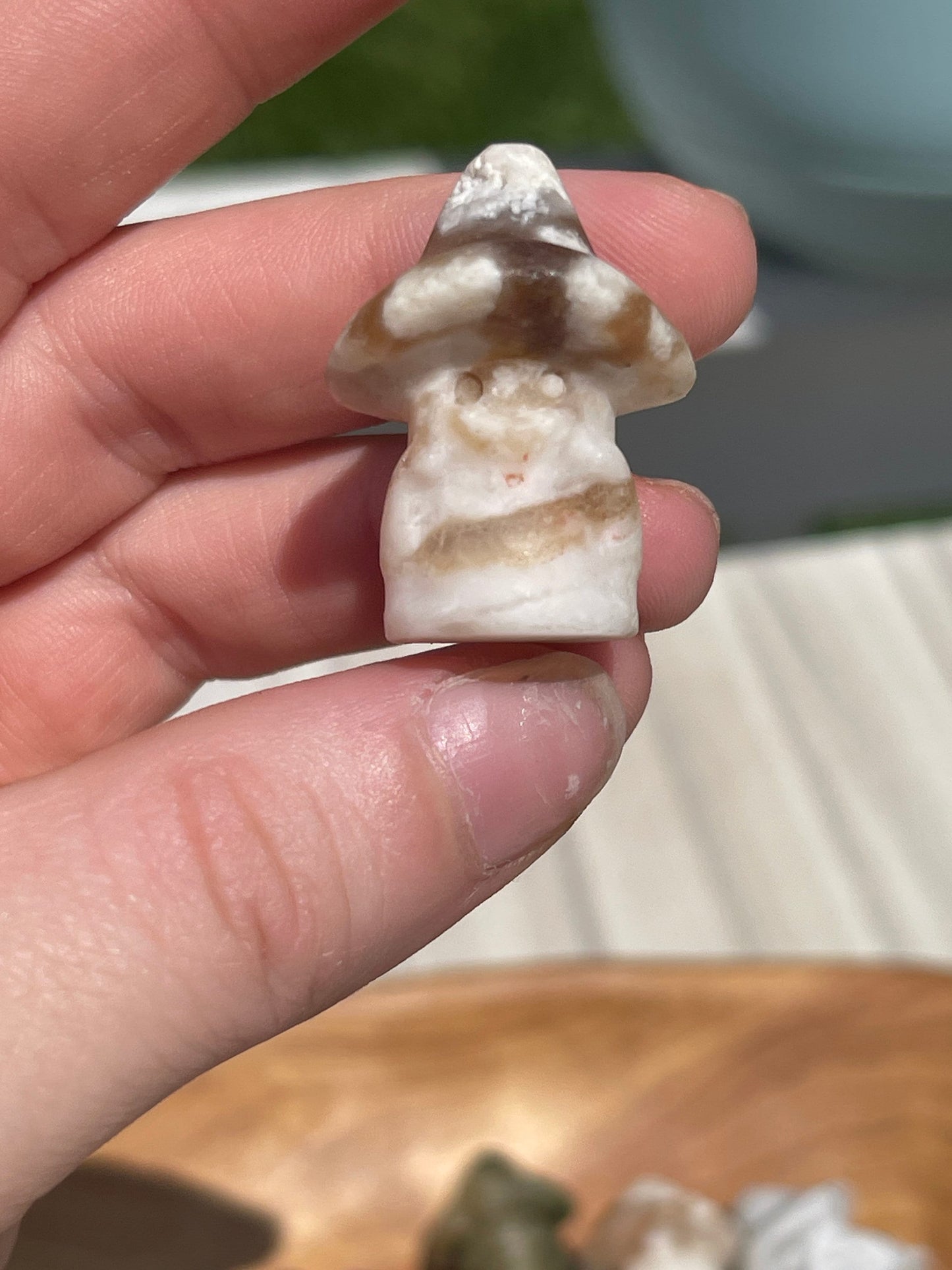 Mixed material mini wizard carving