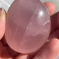1 Rose Quartz Palm Stone