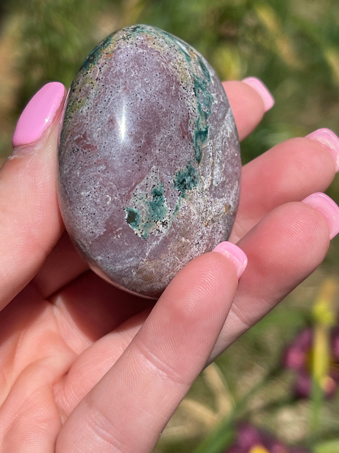 Ocean jasper palm stone