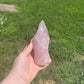Rose quartz flame