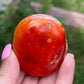 Carnelian Palm Stone