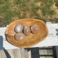 Peach Moonstone Palm Stone